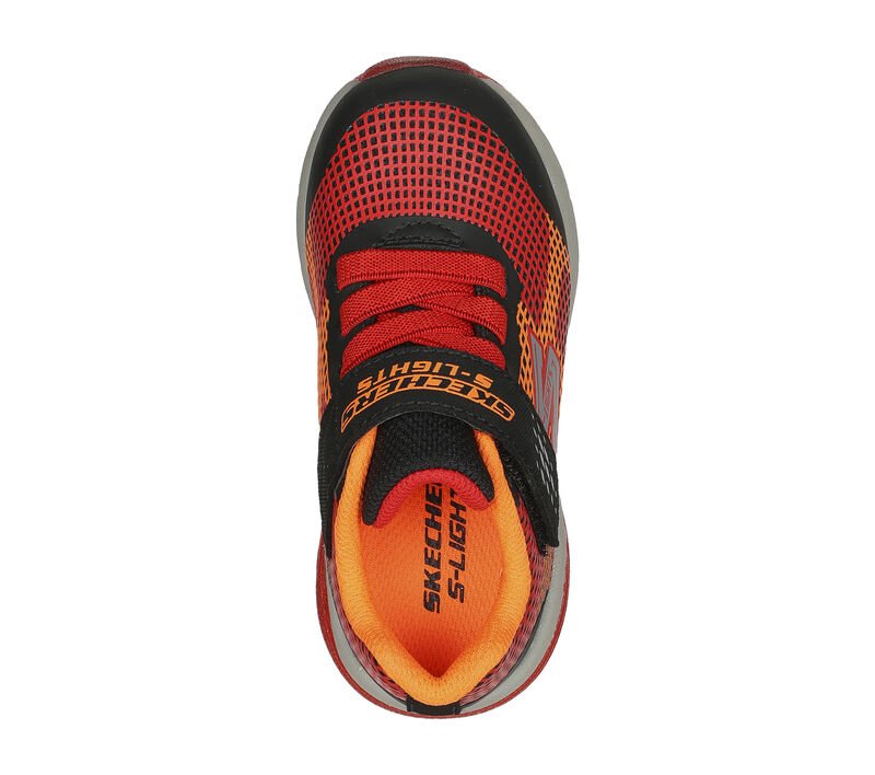 ZAPATILLAS URBANAS SKECHERS LIGHTS BEBÉS | 402030N - BKRD SKECHERS 25 - CalzadosPaola