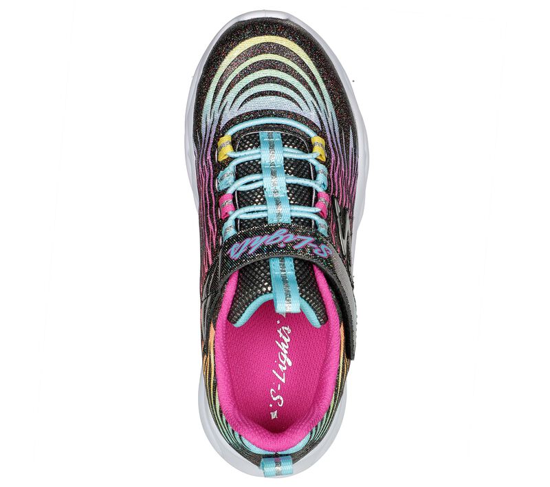 ZAPATILLAS URBANAS SKECHERS LIGHTS TWISTY BRIGHTS INFANTIL | 302321L - BKMT SKECHERS 33 - CalzadosPaola