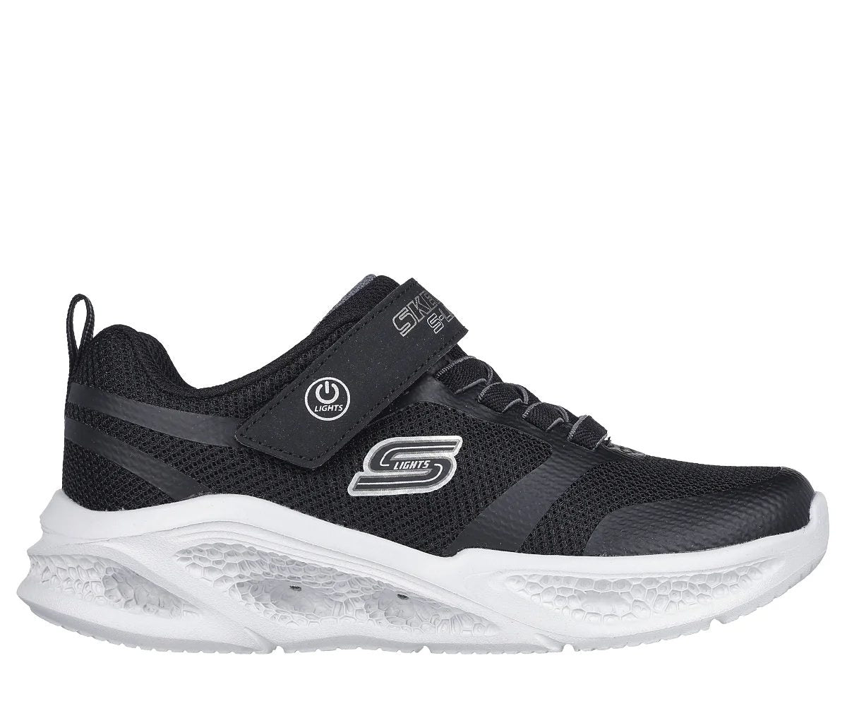 ZAPATILLAS URBANAS SKECHERS METEOR LIGHTS INFANTIL | 401675L - BKGY SKECHERS 33 - CalzadosPaola