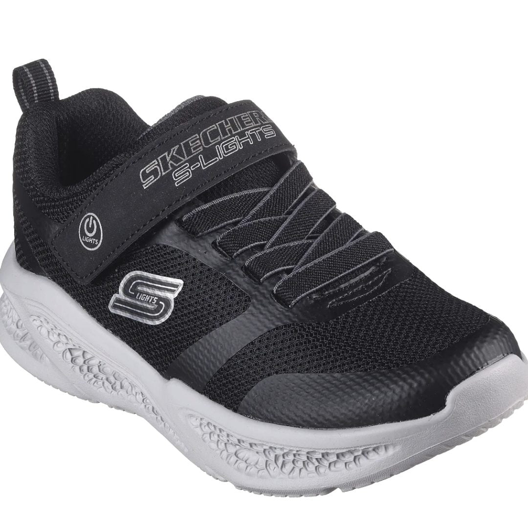 ZAPATILLAS URBANAS SKECHERS METEOR LIGHTS INFANTIL | 401675L - BKGY SKECHERS 33 - CalzadosPaola
