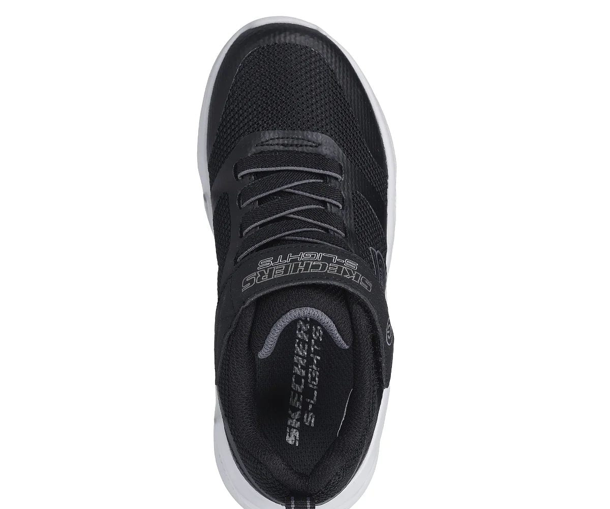 ZAPATILLAS URBANAS SKECHERS METEOR LIGHTS INFANTIL | 401675L - BKGY SKECHERS 33 - CalzadosPaola