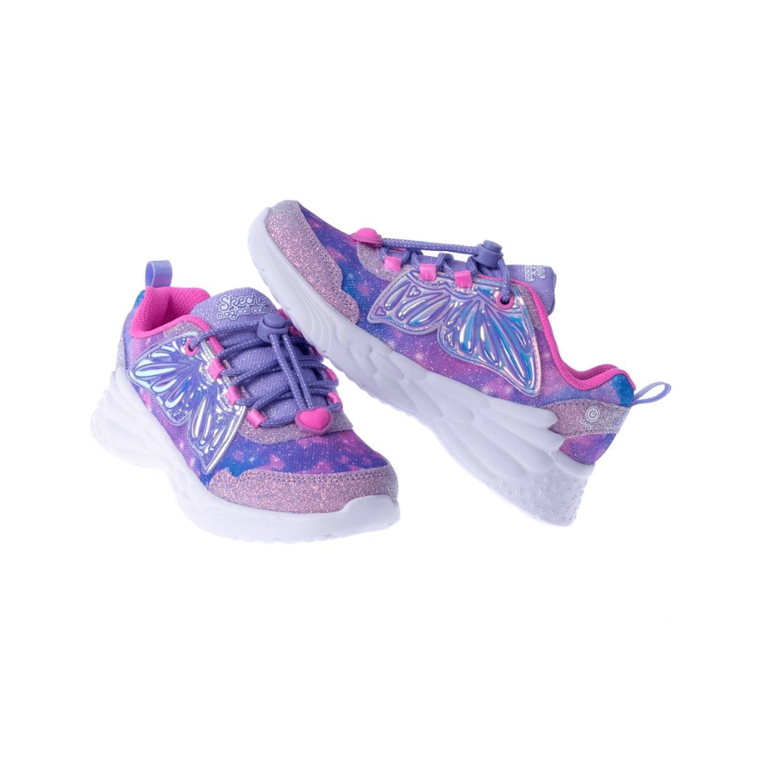 ZAPATILLAS URBANAS SKECHERS S - LIGHTS DREAM RACER INFANTIL | 303055L - LVPK SKECHERS 26 - CalzadosPaola
