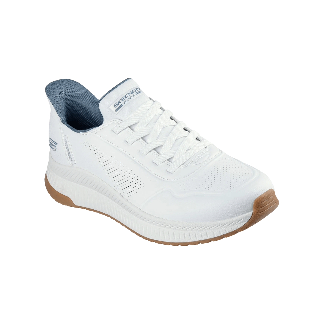 ZAPATILLAS URBANAS SKECHERS SLIP - INS BOBS SQUAD 4 HOMBRE | 118424 - WHT SKECHERS 39,5 - CalzadosPaola