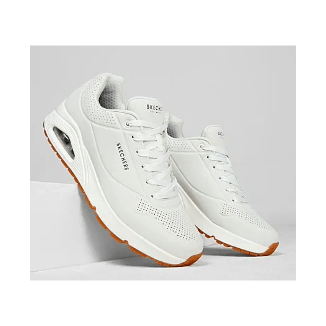 ZAPATILLAS URBANAS SKECHERS STAND ON AIR HOMBRE | 52458 - WHT SKECHERS 40 - CalzadosPaola