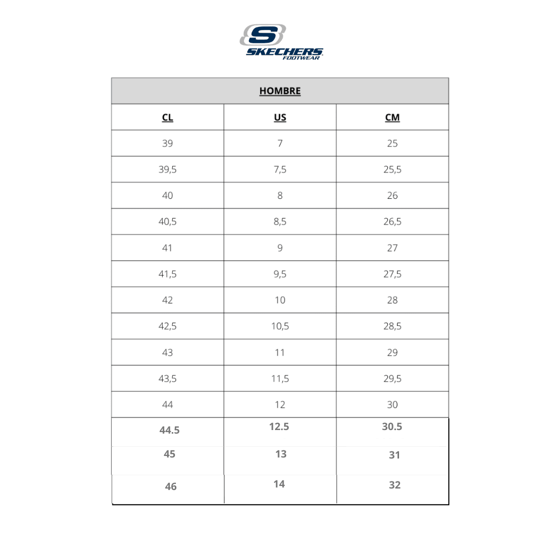 ZAPATILLAS URBANAS SKECHERS SUMMITS TORRE HOMBRE | 232395 - NVRD SKECHERS 39.5 CL / 7.5 US / 25.5 CM - CalzadosPaola