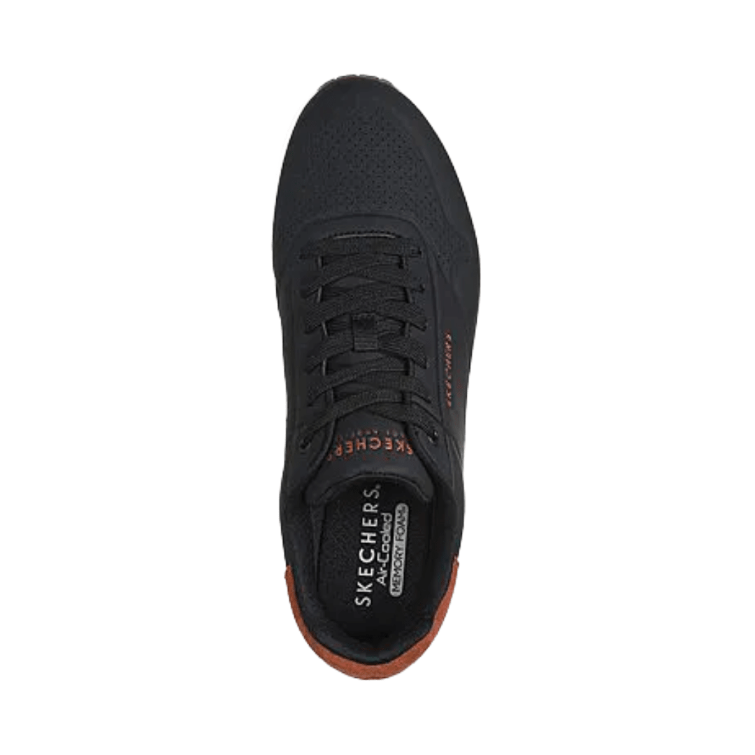 ZAPATILLAS URBANAS SKECHERS UNO HOMBRE 183004 - BLK SKECHERS 39 - CalzadosPaola