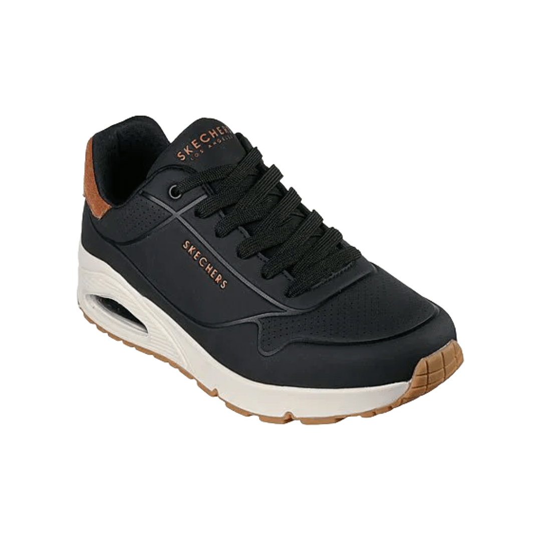 ZAPATILLAS URBANAS SKECHERS UNO HOMBRE 183004 - BLK SKECHERS 39 - CalzadosPaola