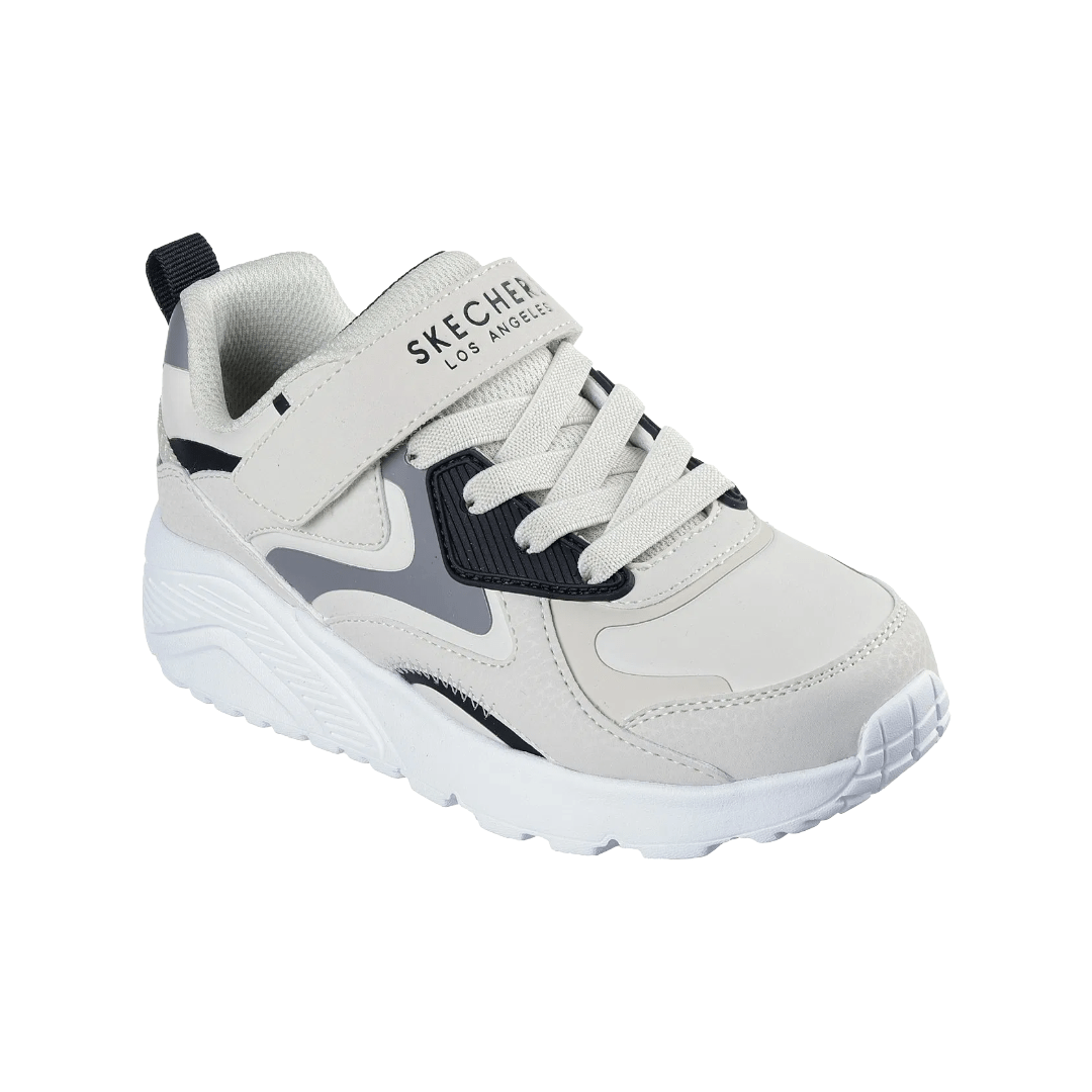 ZAPATILLAS URBANAS SKECHERS UNO LITE CHROMA INFANTIL | 403645L - NAT SKECHERS 26 - CalzadosPaola