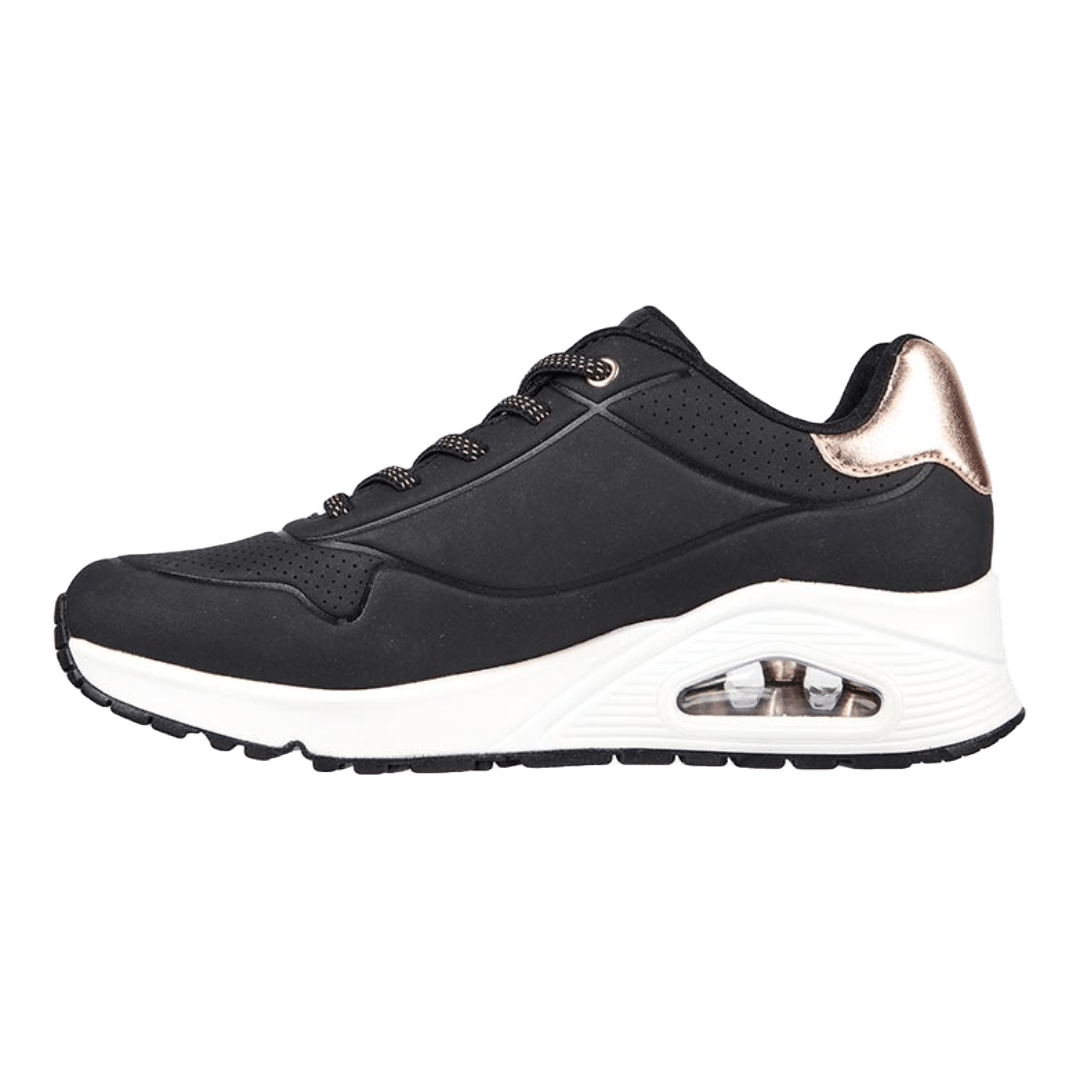 ZAPATILLAS URBANAS SKECHERS UNO MUJER | 155196 - BLK SKECHERS 35 - CalzadosPaola