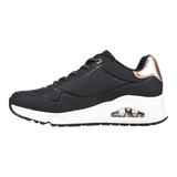 ZAPATILLAS URBANAS SKECHERS UNO MUJER | 155196 - BLK SKECHERS 35 - CalzadosPaola