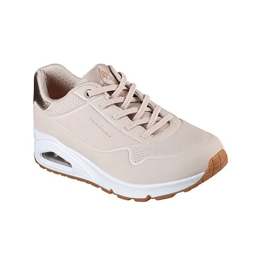 ZAPATILLAS URBANAS SKECHERS UNO NATURAL MUJER | 155196 - NAT SKECHERS 35 - CalzadosPaola