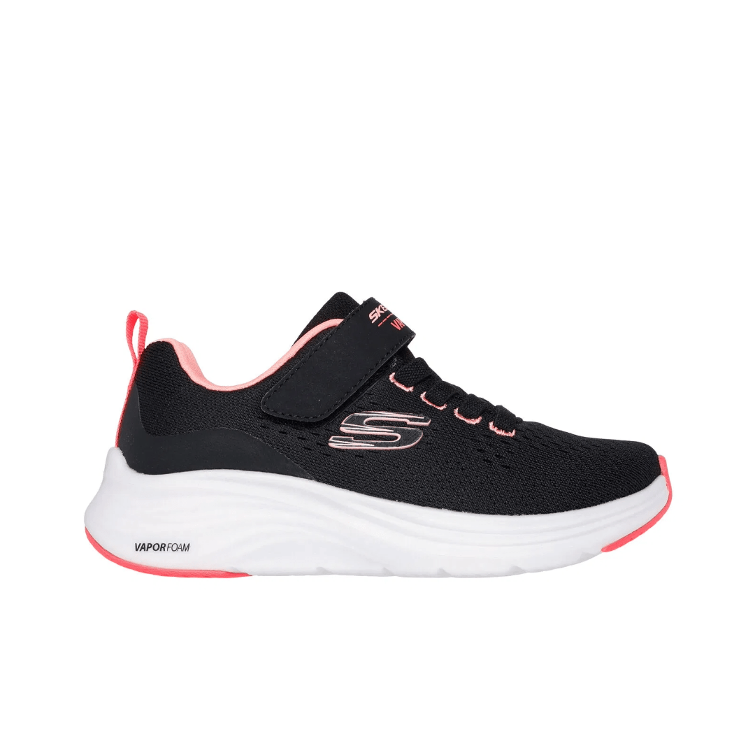 ZAPATILLAS URBANAS SKECHERS VAPOR FOAM INFANTIL | 303940L - BKPK SKECHERS 26 - CalzadosPaola