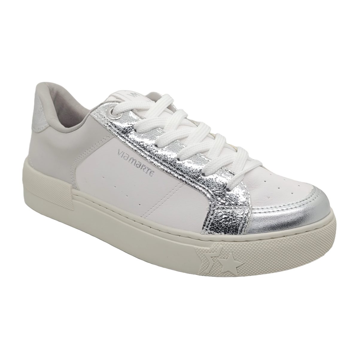 ZAPATILLAS URBANAS VIA MARTE PLATEADO MUJER | 122 - 001 - 04 VIA MARTE 40 - CalzadosPaola