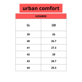 ZAPATO DESCANSO URBAN COMFORT HOMBRE | 502 - 11 URBAN COMFORT 44 - CalzadosPaola