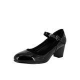 ZAPATOS ALQUIMIA 35/40 DE CUECA NEGRO CHAROL 3368 - 20 ALQUIMIA 35 - CalzadosPaola