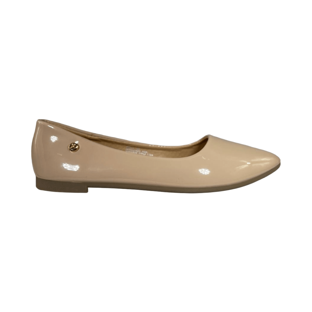 ZAPATOS CASUALES HUALUNAOTE BEIGE CHAROL MUJER X601 HUALUNAOTE 34 - CalzadosPaola