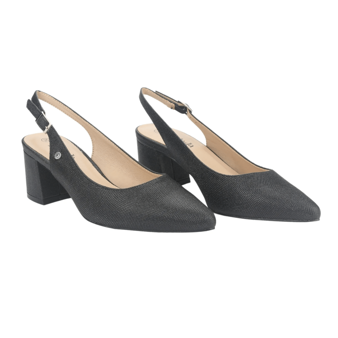 ZAPATOS CHALADA NEGRO MUJER 12 - FAIZA - 1 CHALADA 35 - CalzadosPaola