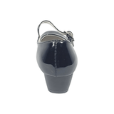 ZAPATOS DE CUECA ALQUIMIA NEGRO CHAROL INFANTIL 3073 - 02 ALQUIMIA 31 - CalzadosPaola