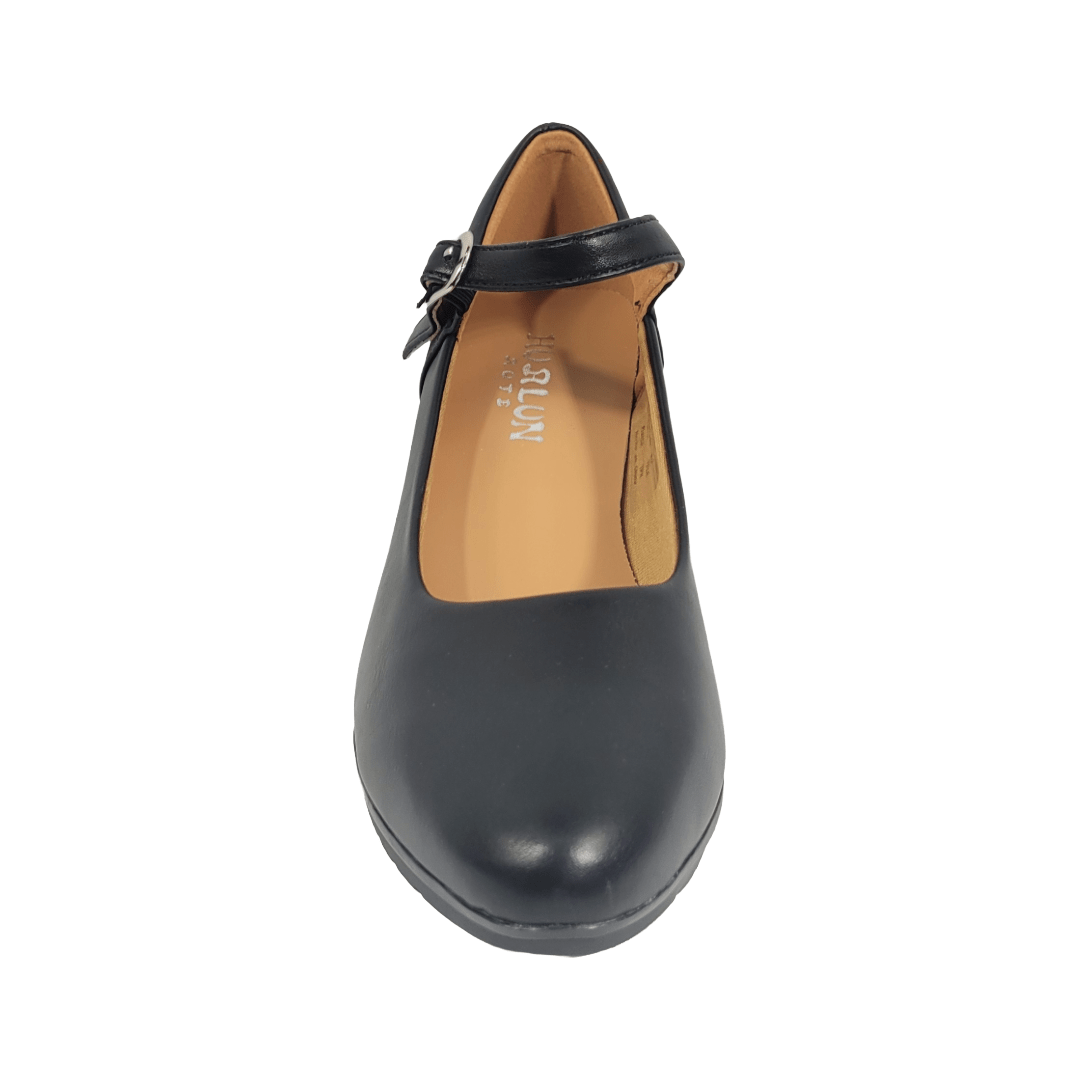 ZAPATOS DE CUECA HUALUNAOTE NEGRO MUJER A0817 HUALUNAOTE 36 - CalzadosPaola
