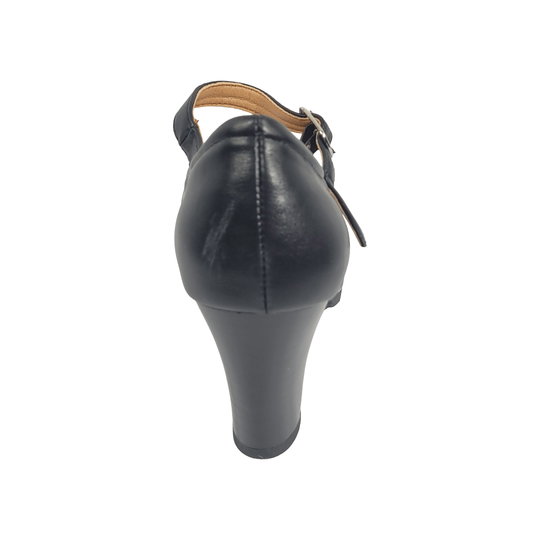 ZAPATOS DE CUECA HUALUNAOTE NEGRO MUJER A0817 HUALUNAOTE 36 - CalzadosPaola