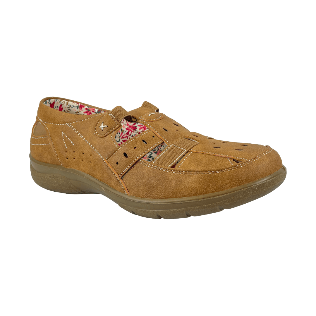 ZAPATOS DE DESCANSO PASSER CAFÉ MUJER | 307 - 16 PASSER 35 - CalzadosPaola