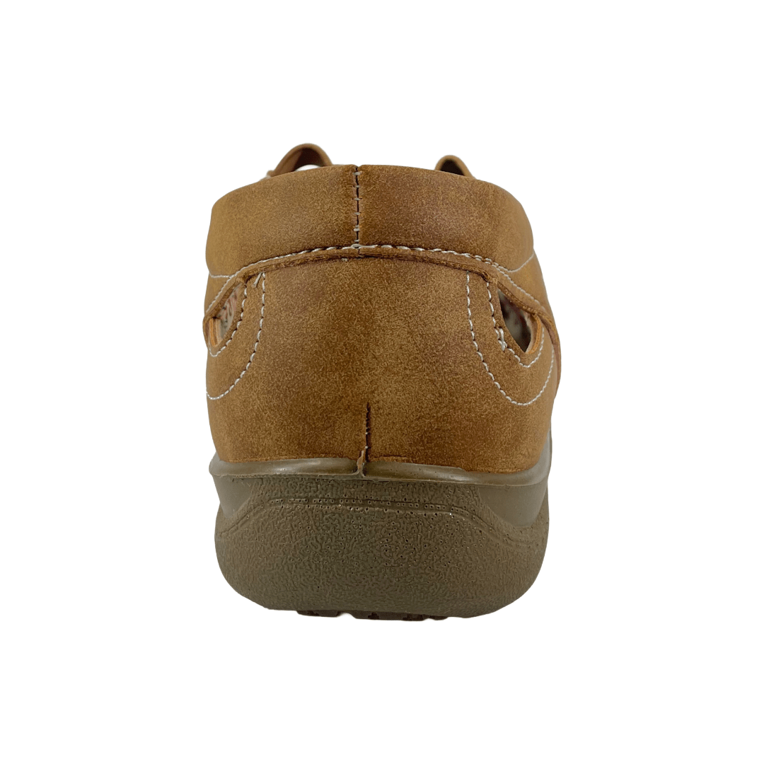 ZAPATOS DE DESCANSO PASSER CAFÉ MUJER | 307 - 16 PASSER 35 - CalzadosPaola