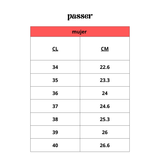 ZAPATOS DE DESCANSO PASSER NEGRO MUJER | 108 - 02 PASSER 35 - CalzadosPaola