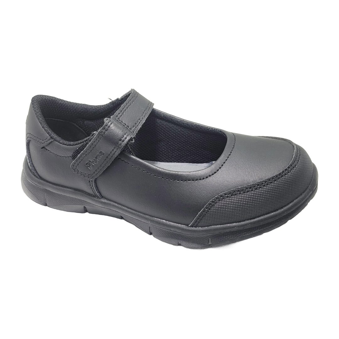 ZAPATOS ESCOLARES PLUMA NIÑAS (NEGRO) | EX052A60001 PLUMA 40 - CalzadosPaola