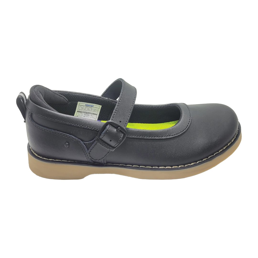 ZAPATOS ESCOLARES TEENER PARA NIÑAS (NEGRO) | 556 - 6284 TEENER 40 - CalzadosPaola