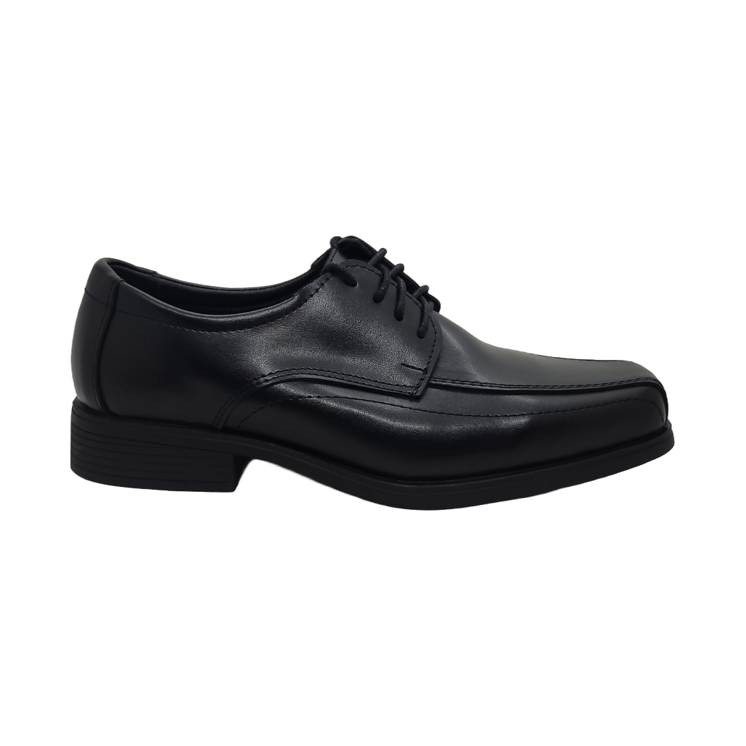 ZAPATOS FORMALES AGUXI NEGROS (JUVENIL) | 8060A AGUXI 33 - CalzadosPaola
