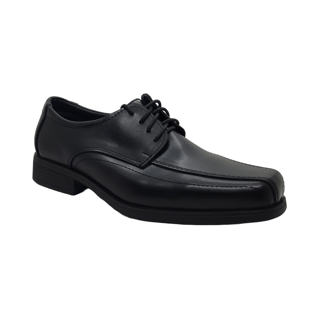 ZAPATOS FORMALES AGUXI NEGROS (JUVENIL) | 8060A AGUXI 33 - CalzadosPaola