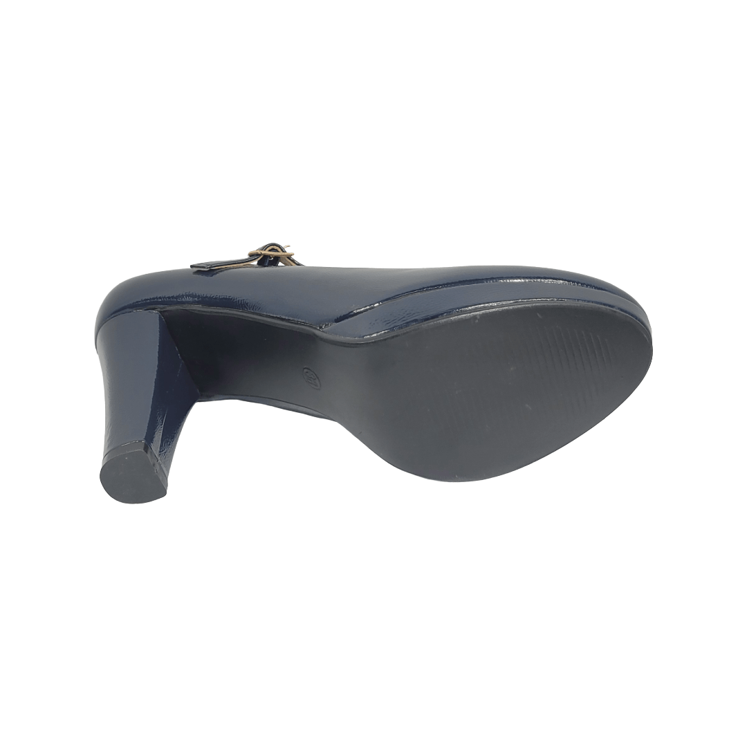 ZAPATOS FORMALES BONNY FRANCO AZUL CHAROL MUJER 403 - 0250 BONNY FRANCO 37 - CalzadosPaola