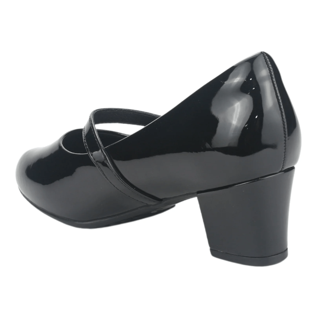 ZAPATOS FORMALES CHALADA NEGRO CHAROL 12 - FLEXI - 51 CHALADA 35 - CalzadosPaola