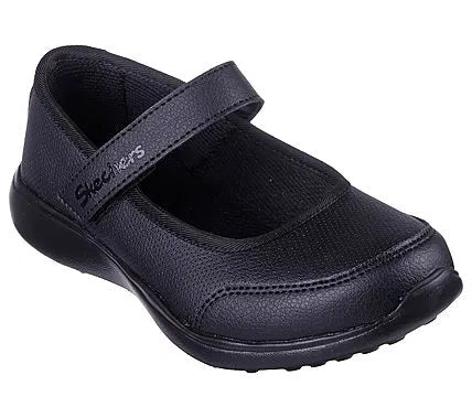 ZAPATOS SKECHERS ESCOLAR MICROSTRIDES | 302627L - BBK SKECHERS 26 - CalzadosPaola
