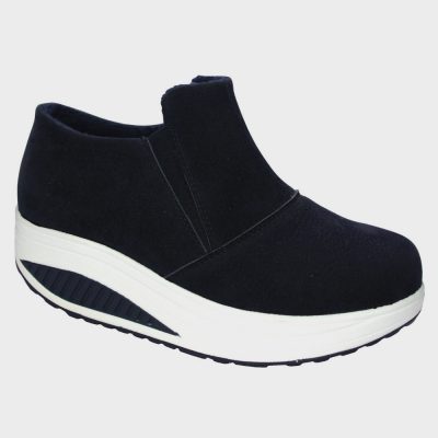 Zapato Mocasín Plataforma Azul Marino Funway 20-TIJA-3