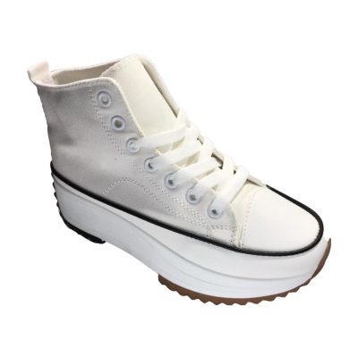 Zapatillas con Caña Skaters Blancas 767-6012