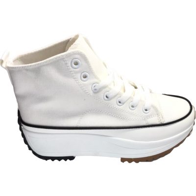 Zapatillas con Caña Skaters Blancas 767-6012