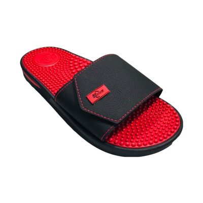 Sandalias tipo Slides Negro/Rojo Br Sport 2254.102.13958.53460
