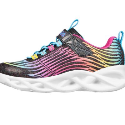 ZAPATILLAS SKECHERS LIGHTS TWISTY BRIGHTS MYSTICAL BLISS NIÑAS | 302321L-BKMT