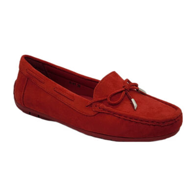 Zapatos Bajos Hualunaote Rojos H-91