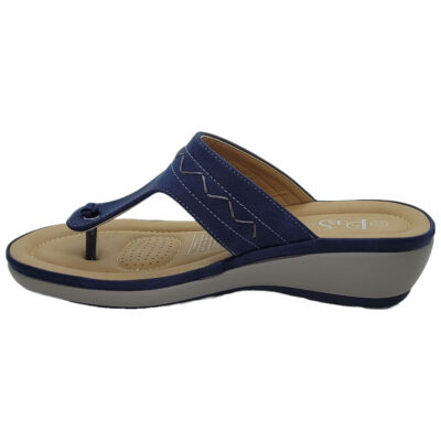 Sandalias By Pass Azul Mujer V22-Y7041-7A