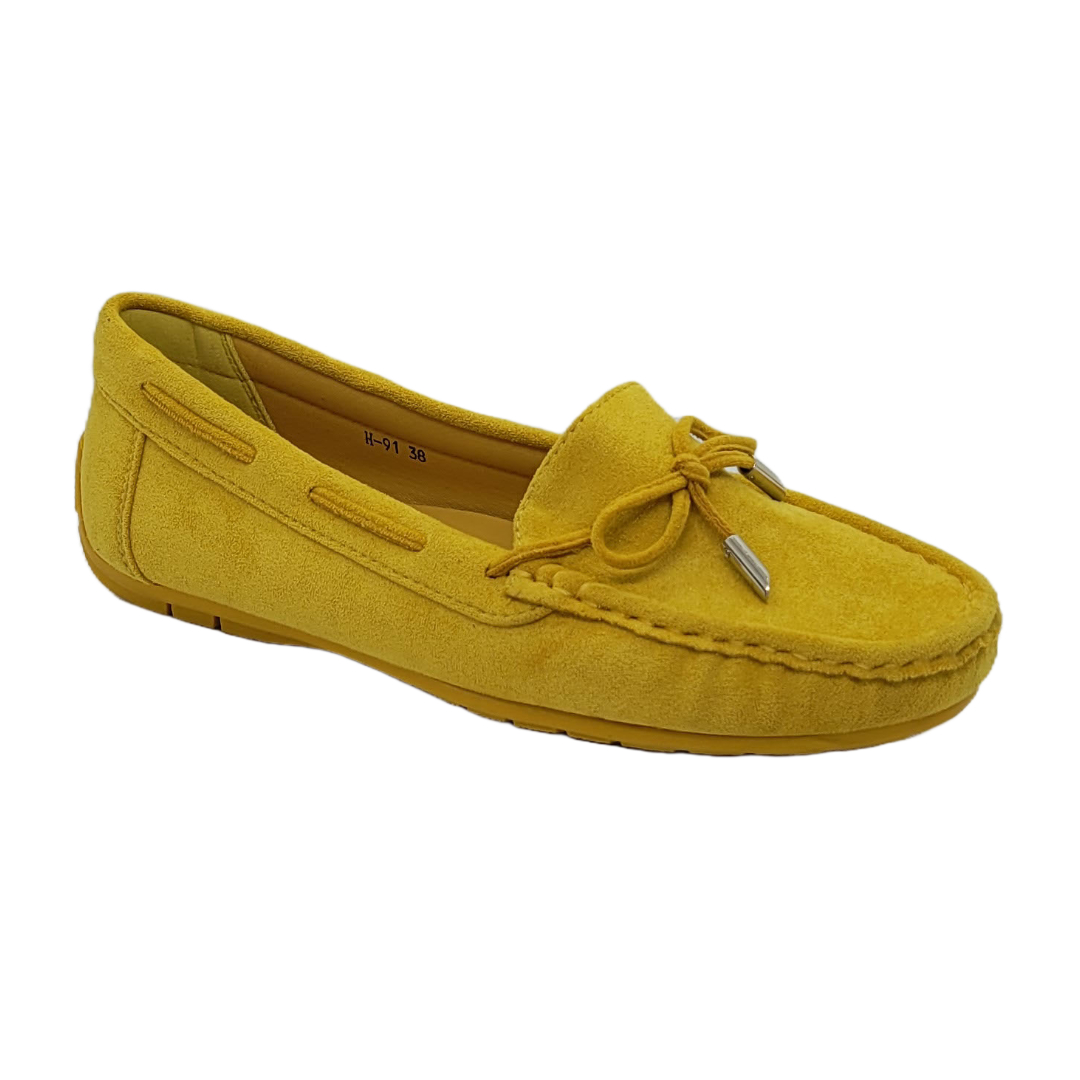 Zapatos Bajos Hualunaote Amarillos H-91