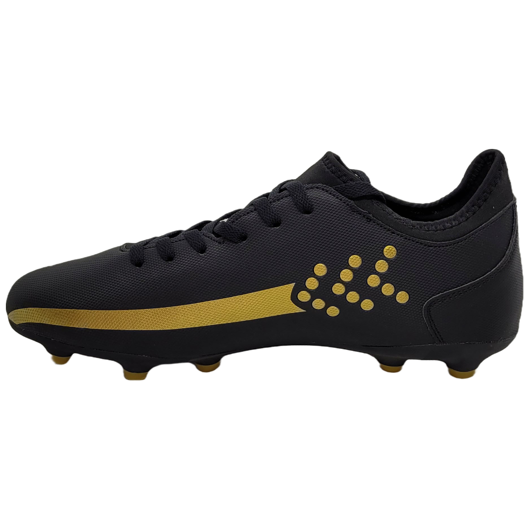 Zapatillas Soccer Futbol Black/Gold SP-1