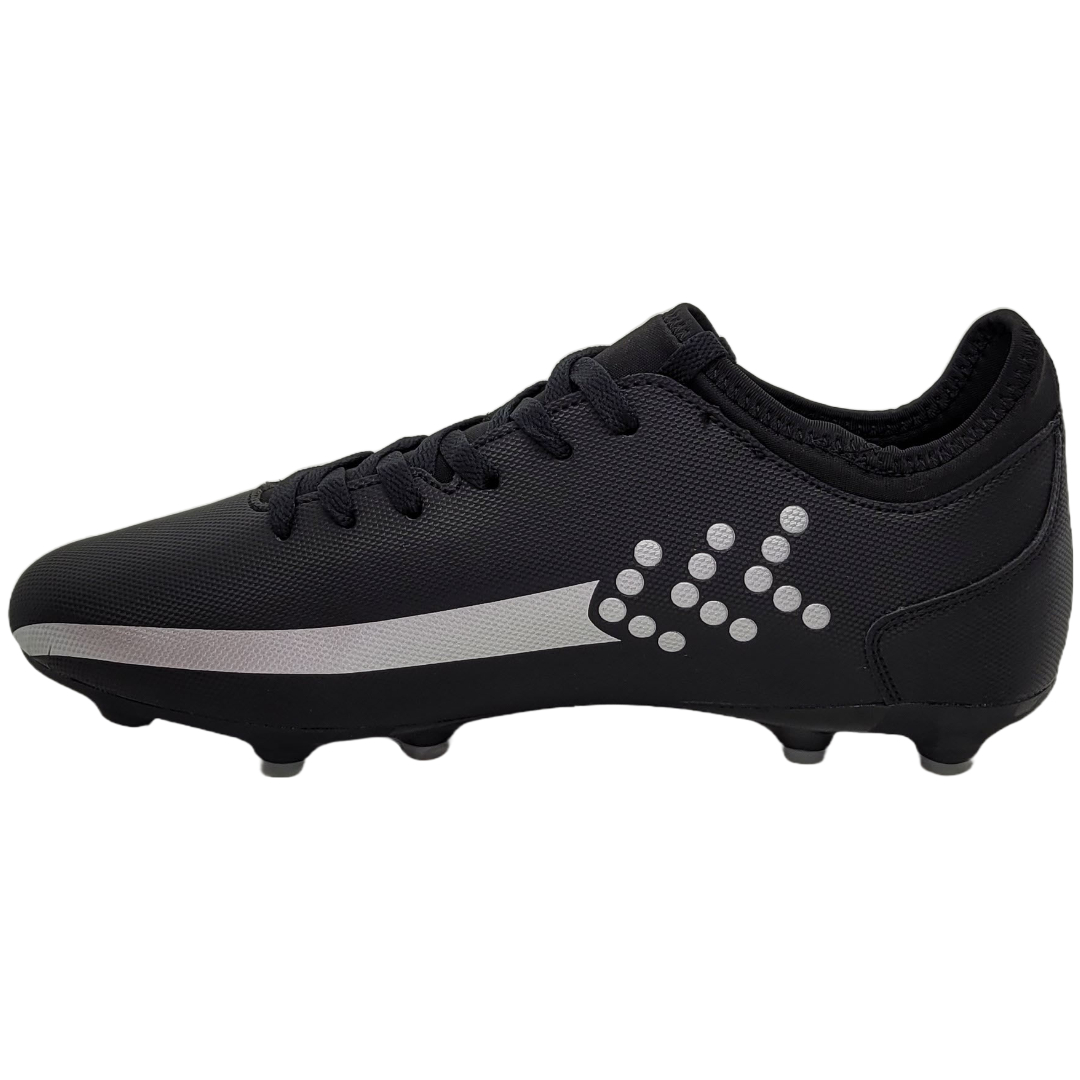 Zapatillas Soccer Futbol Black/Silver SP-2