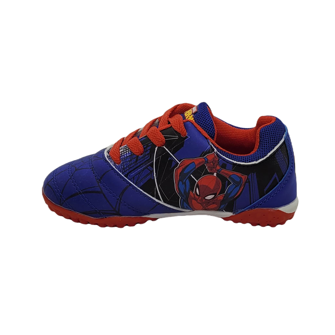 Zapatillas de Baby Futbol Spiderman Niños Sportzone Azul SPTASS23009