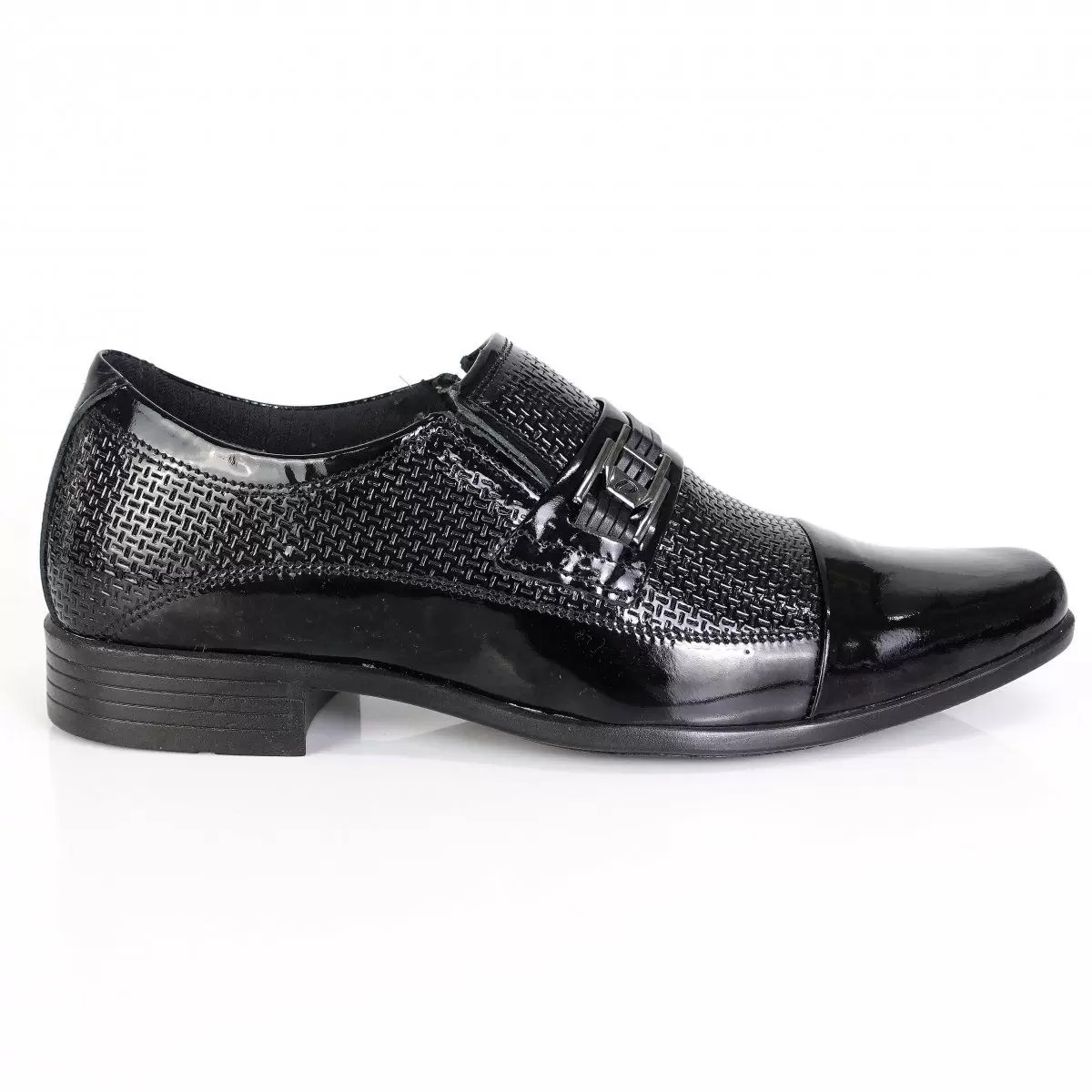 Zapatos Formales Pegada Charol Negro 121842-03