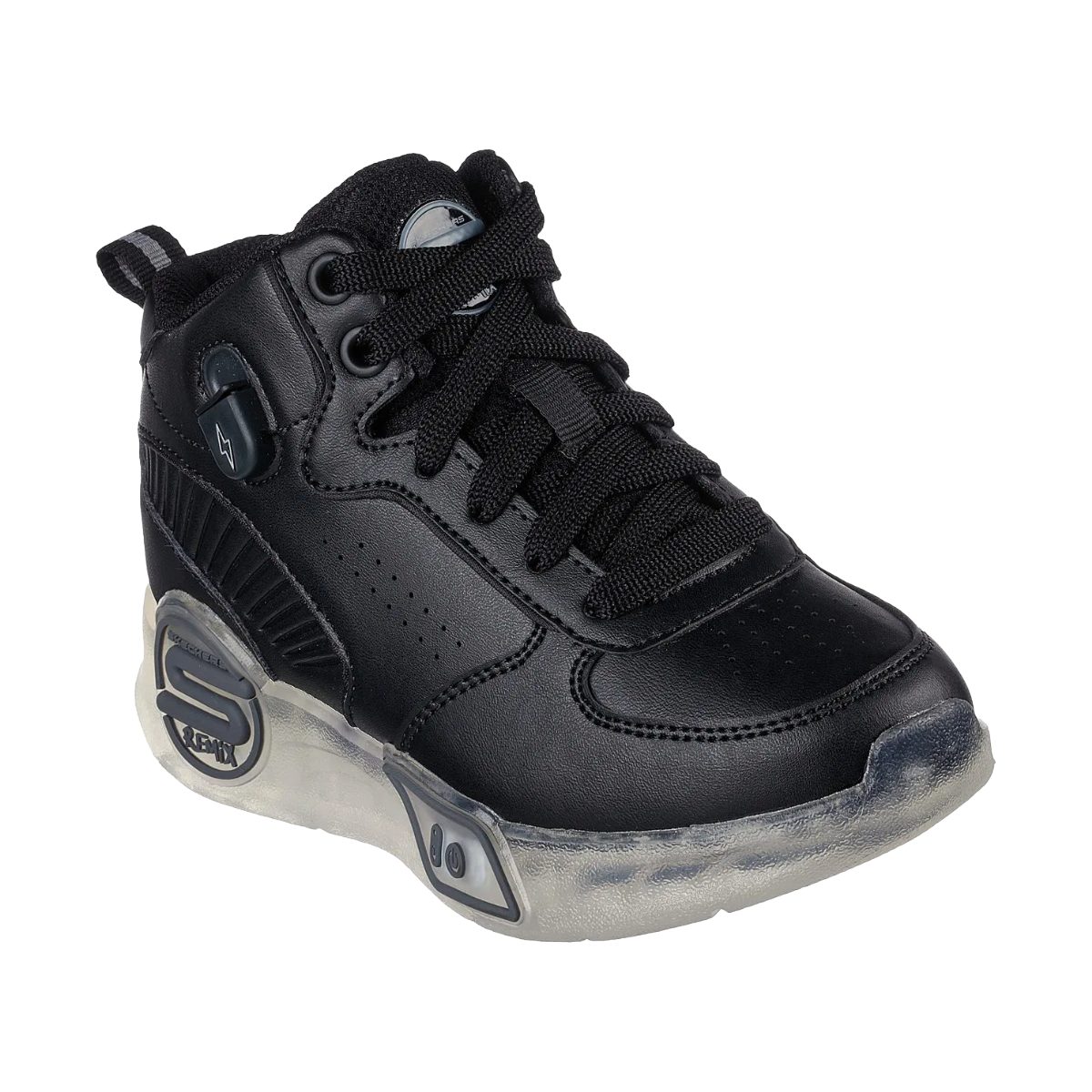 ZAPATILLAS SKECHERS S-LIGHTS REMIX NIÑOS (LUCES) 400620L-BLK