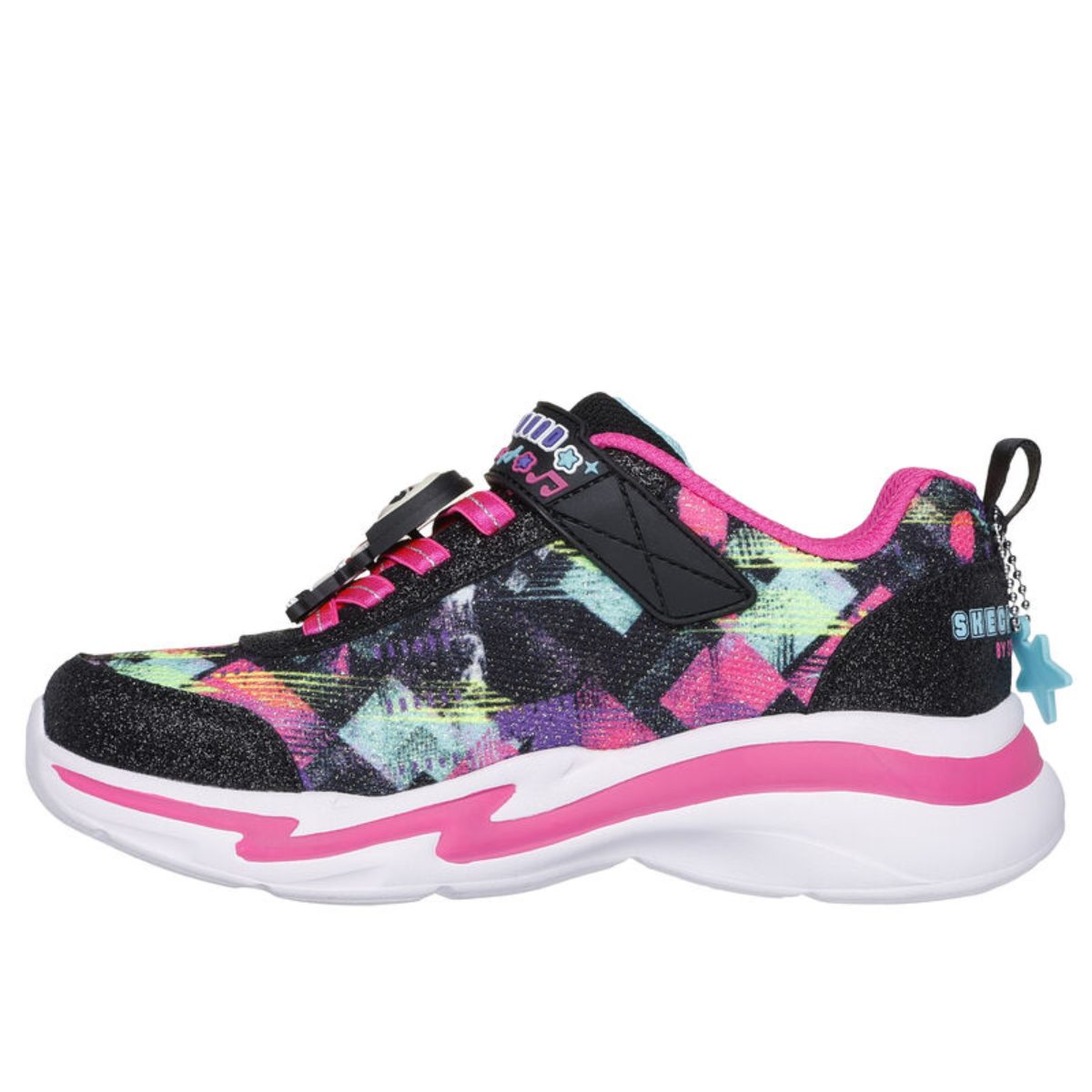 ZAPATILLAS SKECHERS SKECH SQUAD NIÑA 302214L-BKMT