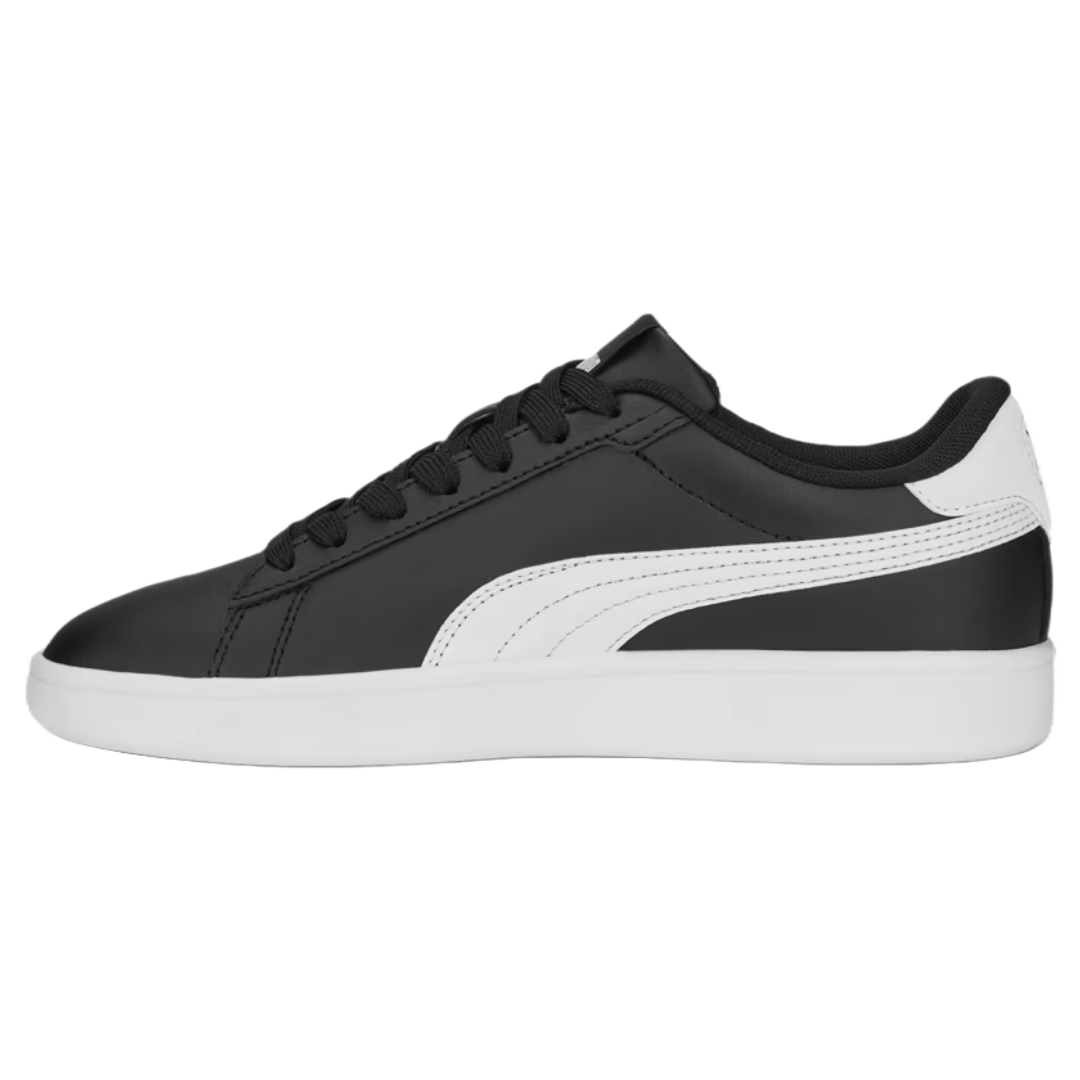 ZAPATILLAS PUMA SMASH 3.0 LEATHER JUVENIL NEGRAS | 392031 03