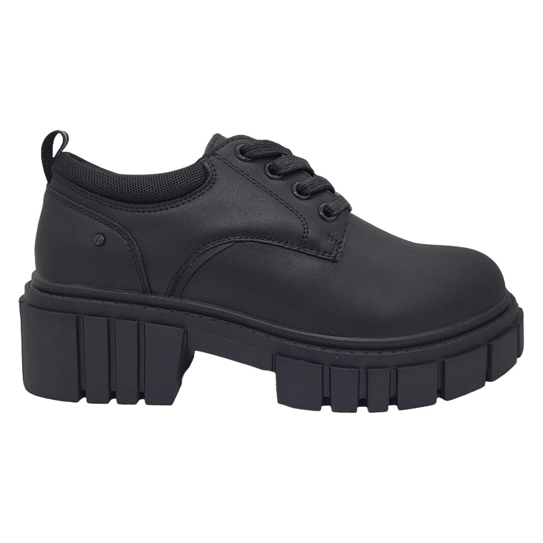 ZAPATOS CON PLATAFORMA TEENER NEGRO | 556-6022